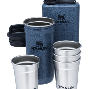 Adventure Pre-Party Shot Glass + Flask Set