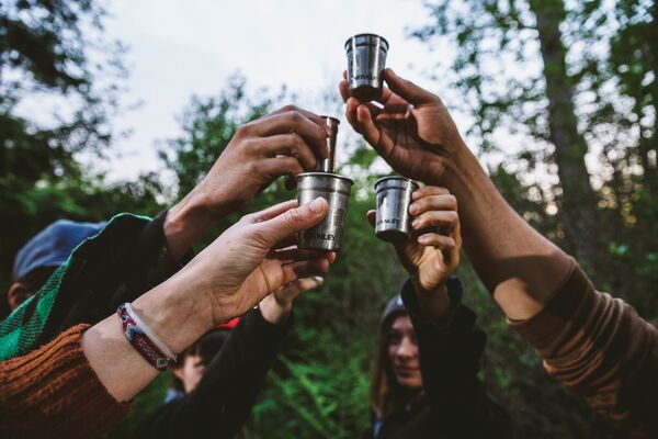 Adventure Nesting Shot Glass Set