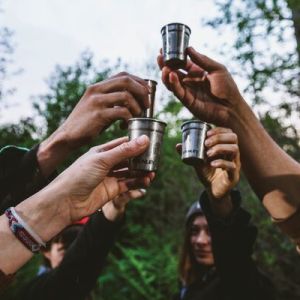Adventure Nesting Shot Glass Set