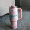Stanley 40oz Stainless Steel Adventure Quencher Tumbler Peach Tie Dye