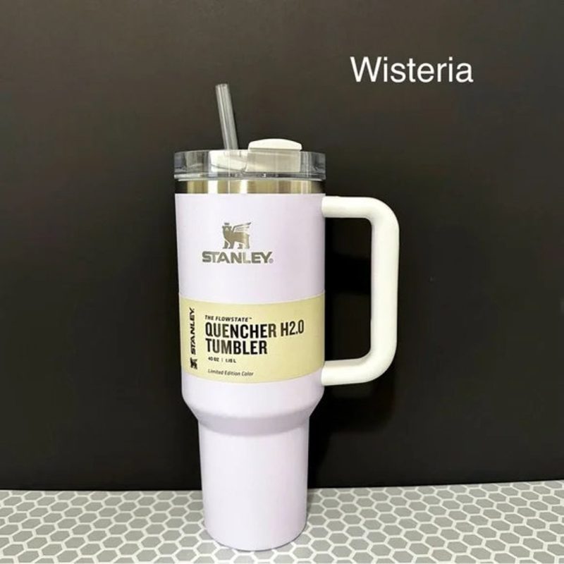 *LIMITED* Stanley Adventure quencher 40 oz Tumbler Stainless Steel Wisteria