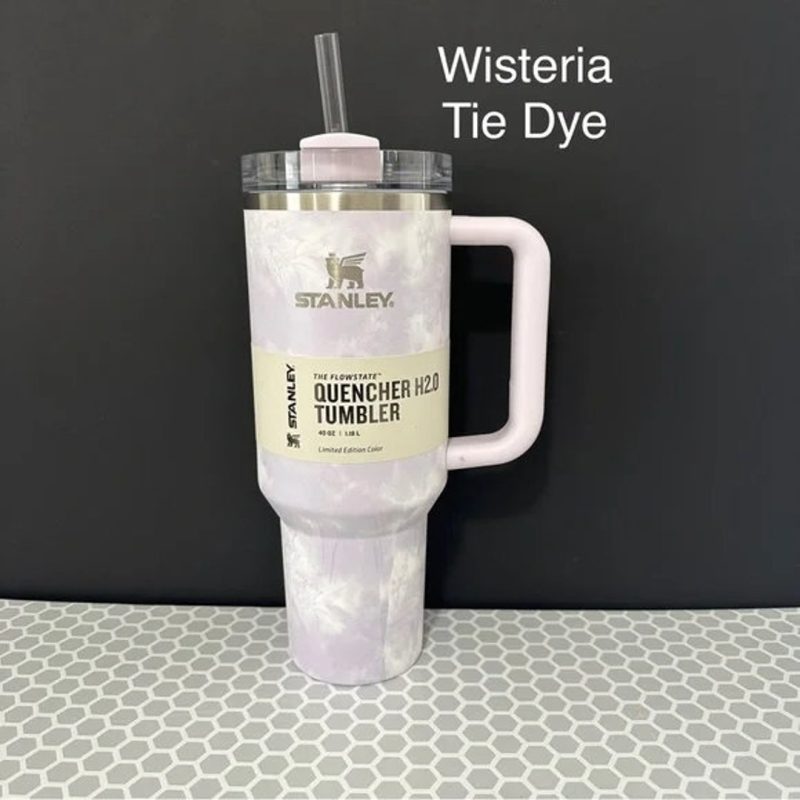 Tie dye Stanley cup- 40oz wisteria for Sale in Lodi, CA - OfferUp