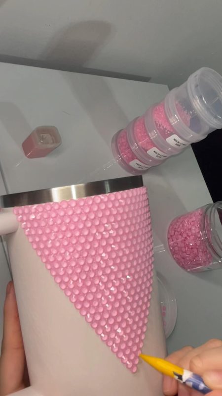 TikTok Viral Famous Stanley Tumbler Cup With Straw - Pink / 40 Oz - Stylish  Stanley Tumbler - Pink Barbie Citron Dye Tie