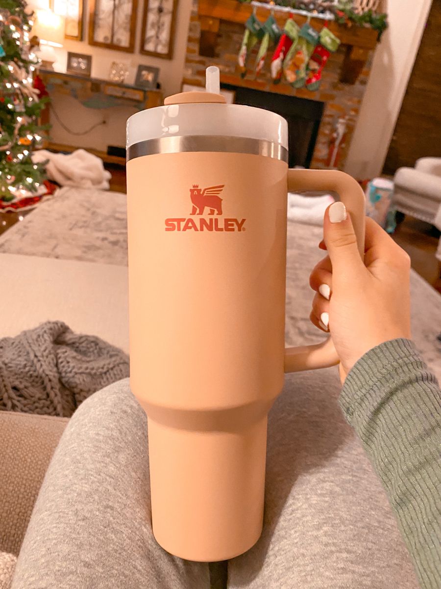 Stanley Cup 🤍 - Stanley Tumbler - Stylish Stanley Tumbler - Pink Barbie  Citron Dye Tie