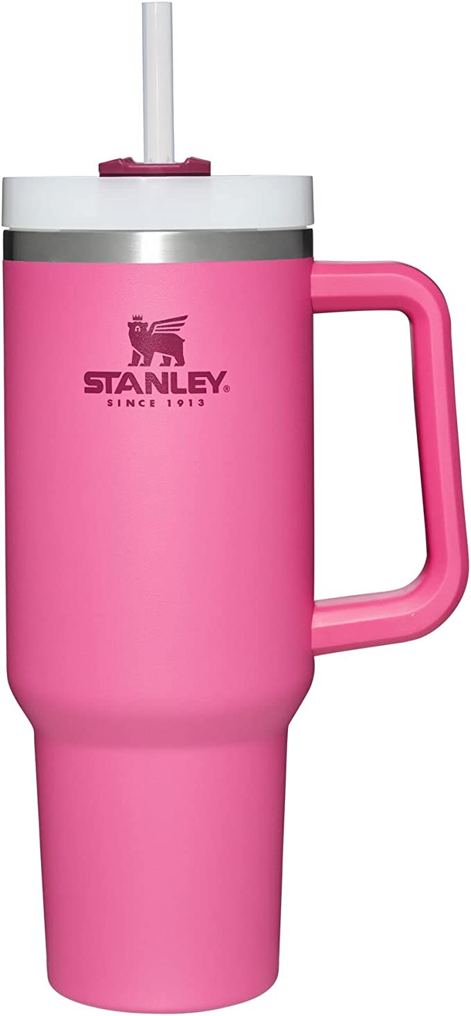 Stanley Quencher H2.0 FlowState Stainless Steel Vacuum Insulated Tumbler  with Lid and Straw for Water, Iced Tea or Coffee, Smoothie and More, Cream,  40 oz - Chef Toolbox
