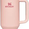How beautiful is the Pink Dusk 40oz Stanley Cup Tumbler Quencher
