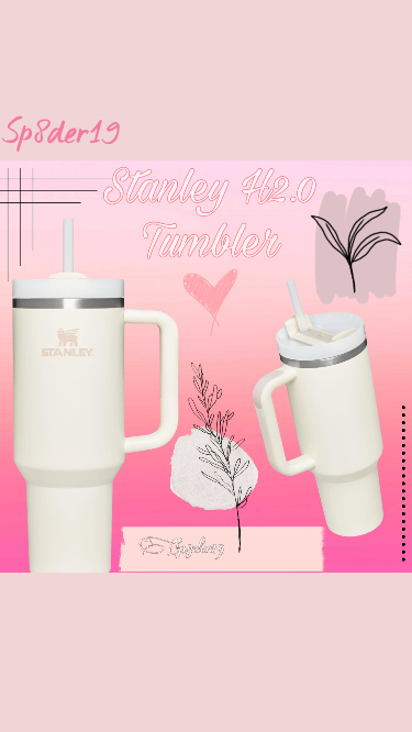 Stanley Tumbler - 30 Oz - Stanley Tumbler With Handle - Stanley Tumbler -  Stylish Stanley Tumbler - Pink Barbie Citron Dye Tie