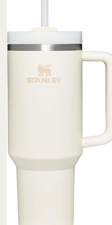 Stanley Quencher Mug H2.0 FlowState Stainless Steel - Stylish Stanley  Tumbler - Pink Barbie Citron Dye Tie