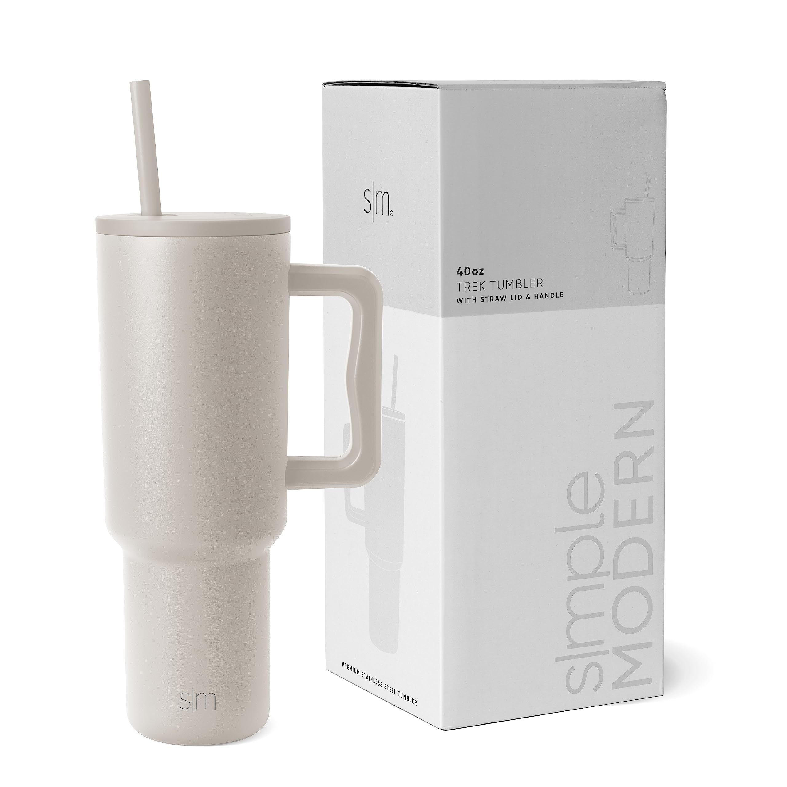 Simple Modern 40 Oz Tumbler With Handle And Straw Lid, Insulated