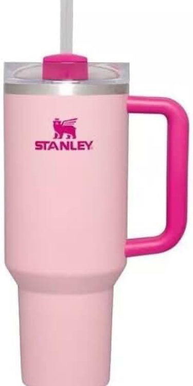 Stanley 40oz Stainless Steel H2.0 FlowState Quencher Tumbler Flamingo -  Stylish Stanley Tumbler - Pink Barbie Citron Dye Tie